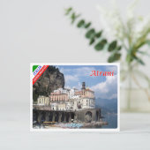 Italië - Campanië - kust van Amalfi - Atrani - Briefkaart (Staand voorkant)