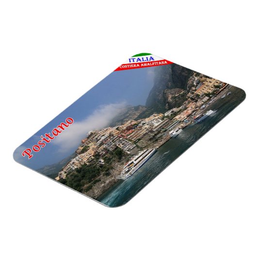 Italië - Campanië - kust van Amalfi - Positano - Magneet (Linkerzijde)