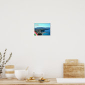 Italië - Campanië - kust van Amalfi - Poster (Keuken)