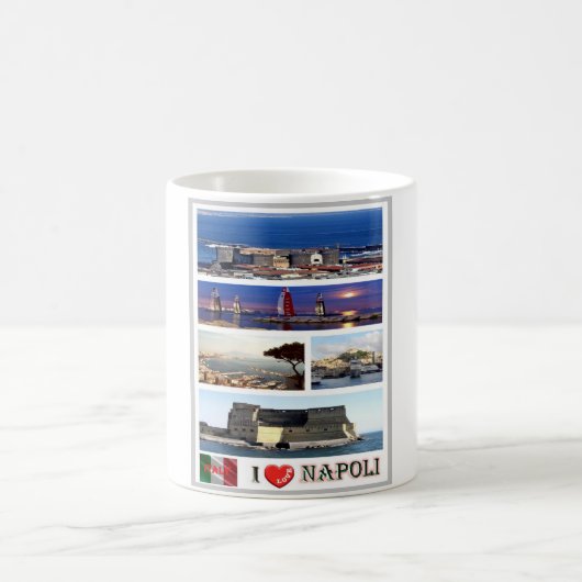 Italië - Campanië - Napels - I Love - Koffiemok (Center)