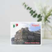 Italië - Campanië - Napels - Palazzo Donn'Anna - Briefkaart (Staand voorkant)