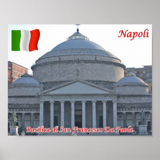 Italië - Campanië - Napels - Poster (Voorkant)