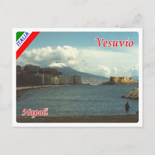 Italië - Campanië - Napels - Vesuvio - Briefkaart
