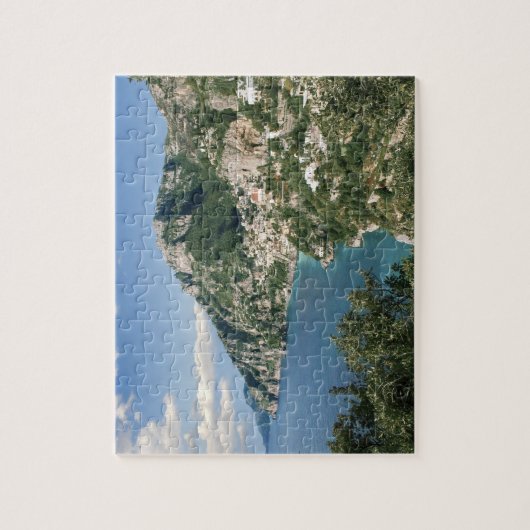 Italië, Campanië, Sorrentine Peninsula, Positano Legpuzzel (Verticaal)