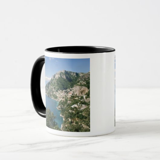Italië, Campanië, Sorrentine Peninsula, Positano Mok (Voorkant links)