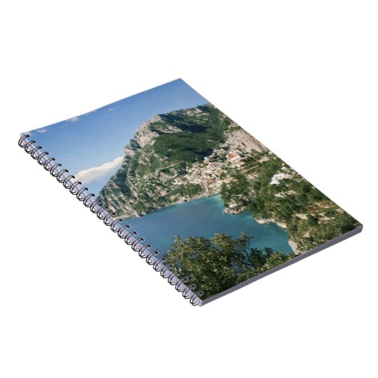 Italië, Campanië, Sorrentine Peninsula, Positano Notitieboek (Rechterzijde)