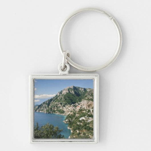 Italië, Campanië, Sorrentine Peninsula, Positano Sleutelhanger (Voorkant)