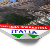 Italië - Campanië - Sorrento Marina Piccola - Poster (Hoek)