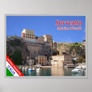 Italië - Campanië - Sorrento Marina Piccola - Poster