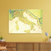 Italië Canvas Afdruk (Insitu (Woonkamer))