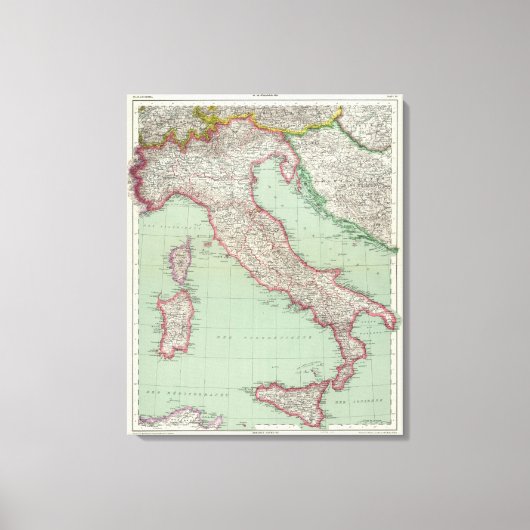 Italië Canvas Afdruk (Voorkant)