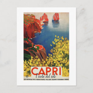Italië - Capri het Eiland van de Zon Briefkaart