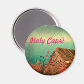 Italië Capri Magneet (Voorkant / Achterkant)