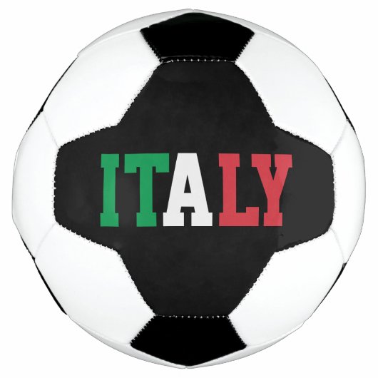 Italië Champion Voetbal Italiaanse vlag (Voorkant)