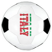 Italië Champion Voetbal Italiaanse vlag (Gedraaid)