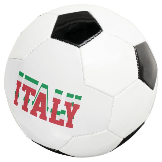 Italië Champion Voetbal Italiaanse vlag (Drie kwart)