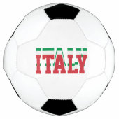 Italië Champion Voetbal Italiaanse vlag (Voorkant)