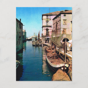  Italië, Chioggia, Vana Canal Briefkaart