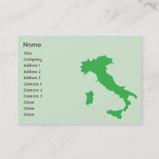 Italië - Chubby Visitekaartje