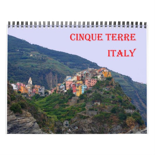 Italië - Cinque Terre - Kalender (Hoes)