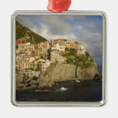 Italië, Cinque Terre, Manarola. Overval op afgrond Metalen Ornament (Voorkant)