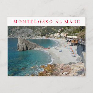 Italië Cinque Terre Monterosso uitzicht briefkaart