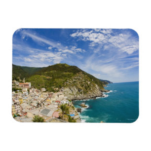 Italië, Cinque Terre, Vernazza, Stadsje aan de hel Magneet