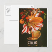 Italië - Cirio Tomaten Briefkaart (Voorkant / Achterkant)