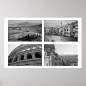 Italië Collage Poster (Voorkant)