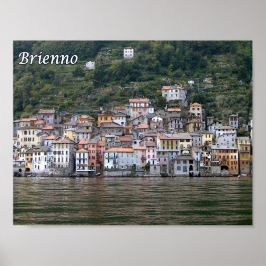 Italië - Como Lake - Brie - Poster (Voorkant)