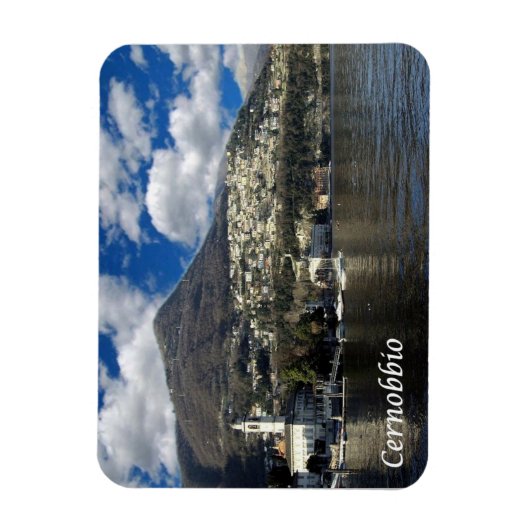 Italië - Como Lake - Cernobbio - Magneet (Verticaal)