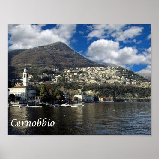 Italië - Como Lake - Cernobbio - Poster (Voorkant)