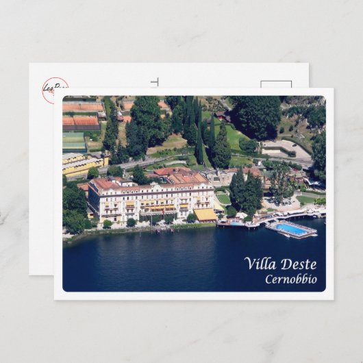 Italië - Como Lake - Cernobbio - Villa D'Este - Briefkaart (Voorkant / Achterkant)