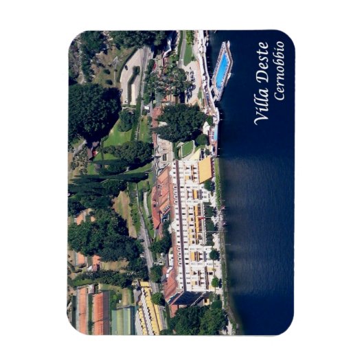 Italië - Como Lake - Cernobbio - Villa D'Este - Magneet (Verticaal)