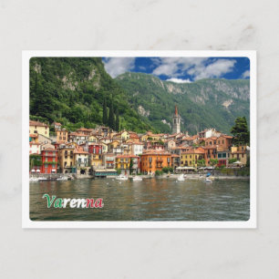 Italië - Como-meer - Varenna - Briefkaart