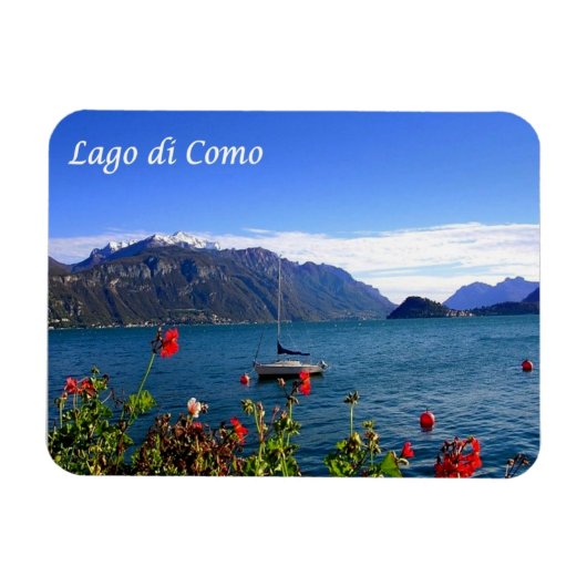 Italië - Comomeer - Magneet (Horizontaal)