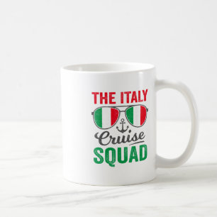 Italië Cruise Squad 2025 Italiaanse Vakantie Match Koffiemok