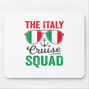 Italië Cruise Squad 2025 Italiaanse Vakantie Match Muismat