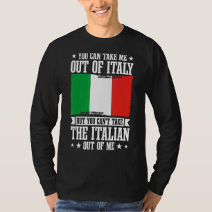 Italië Cultuur Italiaans Je kunt de Italiaanse O n T-shirt