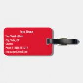 Italië | De Leaning Tower van Pisa Bagagelabel (Achterkant horizontaal)