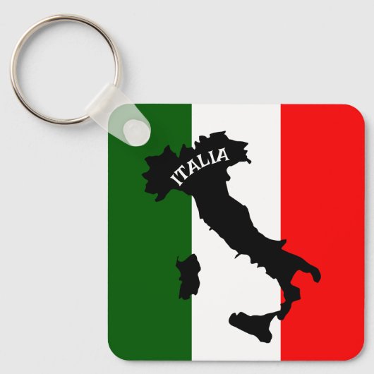 Italië Design Sleutelhanger (Voorkant)