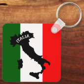Italië Design Sleutelhanger (Achterkant)