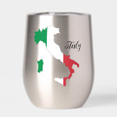 Italië Design Thermische Wijn Tumbler (Achterkant)