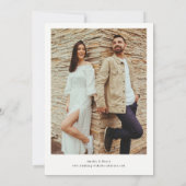 Italië Destination Wedding Save the Date Kaart (Achterkant)