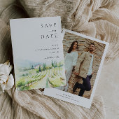Italië Destination Wedding Save the Date Kaart
