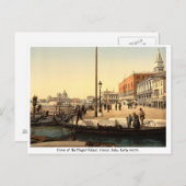  Italië, Doges Palace Venice Briefkaart (Voorkant / Achterkant)