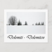 Italië, Dolomieten Briefkaart (Voorkant)