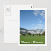 Italië, Dolomieten Briefkaart (Voorkant / Achterkant)