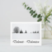 Italië, Dolomieten Briefkaart (Staand voorkant)