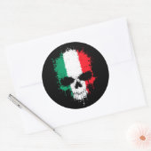 Italië Drijvende kracht Ronde Sticker (Envelop)